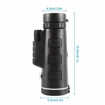 БИНОКУЛЯРНАЯ ЛИНЗА SURVIVAL MONOCULAR 40x60 RISCOPE
