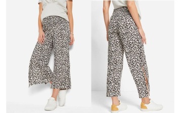 BONPRIX _NQI 1LQ SPODNIE CIĄŻOWE Z ROZCIĘCIAMI _/ 42