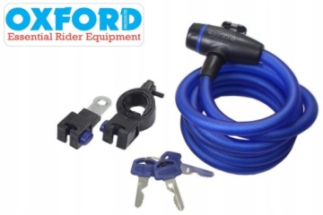 BLOKADA ZABEZPIECZENIE PRZECIWKRADZIEŻOWE OXFORD LINKA CABLE LOCK Z ZAMKN X