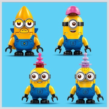 LEGO MINIONS DESPICABLE ME 75581 Набор кубиков MINIONS PARTY BUS