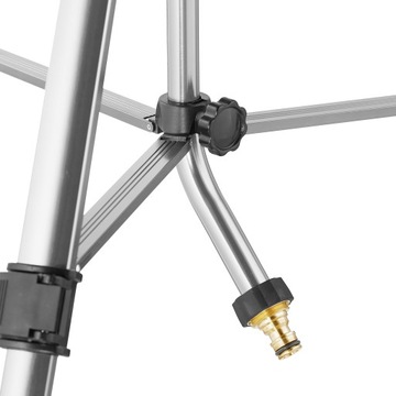 Zraszacz do trawnika z metalowym stojakiem, srebrny RD46957