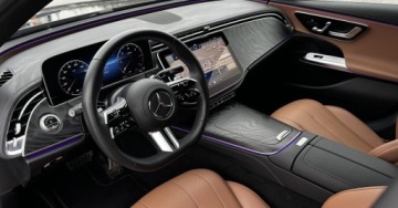 Mercedes Klasa E W214 Sedan 2.0 220d 197KM 2025 Mercedes-Benz Klasa E Salon PL 4Matic AMG 9G-Tronic CarPlay Distronic Digi, zdjęcie 9