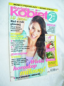 ŚWIAT KOBIETY 8/2014- HOROSKOP DLA SINGIELEK