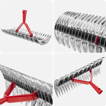 РУЧНОЙ АЭРАТОР ДВУХСТОРОННИЙ Скарификатор ТРАВЫ, ПРОЧНЫЙ, БЕЗ РУЧКИ