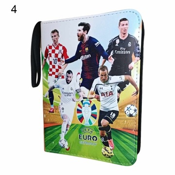 ALBUM SEGREGATOR NA KARTY PIŁKARSKIE 400 + GRATIS 40 KART EURO 2024 ETUI