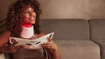 Maska LED na twarz Silk'n Facial LED Mask 100 + maska LED na dłonie ZESTAW