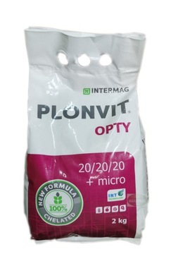 INTERMAG Plonvit Opty 2KG 20-20-20+mikro 2kg