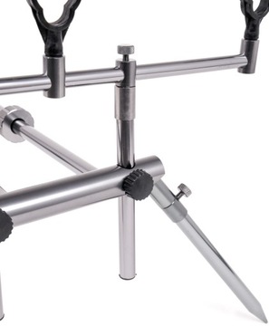 STANOWISKO KARPIOWE STOJAK WĘDKARSKI ROD POD PODPÓRKA NECO