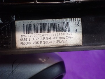 ASTRA J IV 4 ZRCÁTKO PRAVÉ 9 PIN ASISTENT Z176