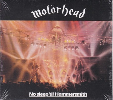 2 CD- MOTORHEAD- NO SLEEP'TIL HAMMERSMITH (NOWA W FOLII)