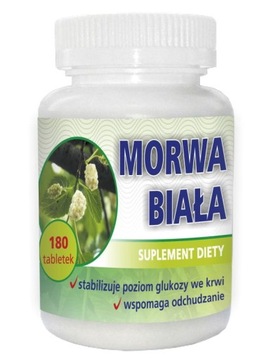 DOMOS MORWA BIAŁA Suplement diety 180 tabletek