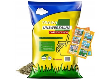 TRAWA NASIONA SAMOZAGĘSZCZAJĄCA UNIWERSALNA TRAWA ODPORNA NA DEPTANIE 5KG