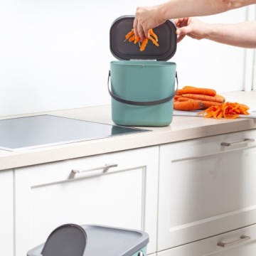 АЛЬБУЛА Контейнер, контейнер, система сортировки мусора 6 л - ROTHO