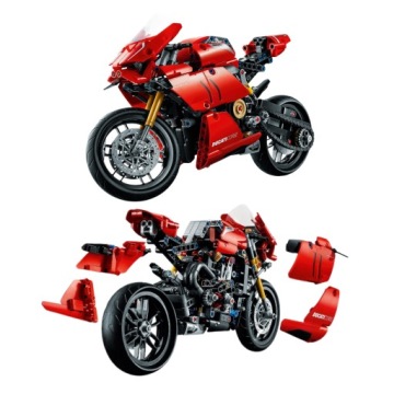 LEGO Technic Motor Ducati Panigale V4 R 42107 Мотоцикл НОВИНКА! БЫСТРЫЙ!
