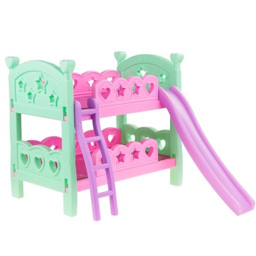 ЯРУСНАЯ КУКОЛЬНАЯ КРОВАТЬ + ЛЕСТНИЦА