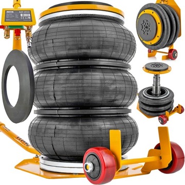 PODNOŚNIK PNEUMATYCZNY 4500KG BAŁWANEK PODUSZKA 4.5T + GUMA MAJSTER MP0510