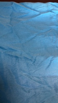 Błękitna sukienka na ramiączkach letnia defekt 40