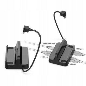 Зарядная док-станция HUB с портом USB 2.0 для Steam Deck