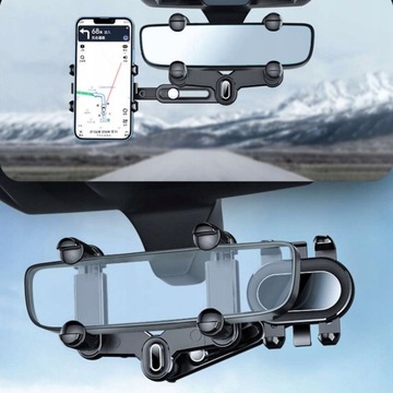 АВТОДЕРЖАТЕЛЬ ТЕЛЕФОНА НА ЗЕРКАЛО ЗАДНЕГО ОБЗОРА ДЛЯ АВТОМОБИЛЯ, ПРОЧНЫЙ