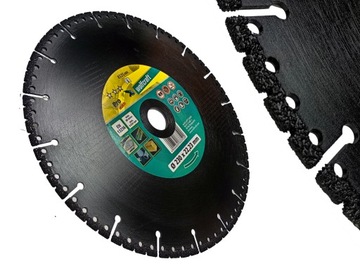 Wolfcraft Tarcza diamentowa tnąca do kamienia metalu 230 mm uniwersalna