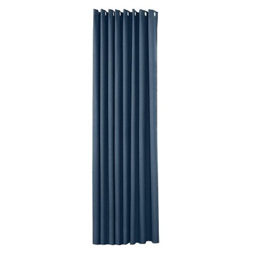 Curtains Soundproof Material Curtains Drop Eyelet Top Thermal Window Navy