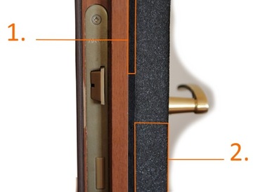 Звукоизолирующий коврик ACOUSTIC FOAM 25х50см, 4см, полиуретановая губка, черный