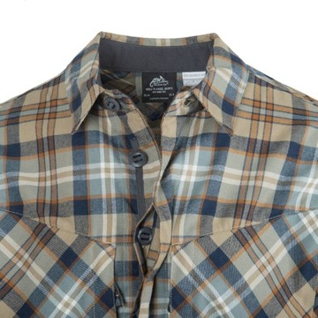 Koszula Helikon MBDU Flannel Ginger Plaid D/R XS