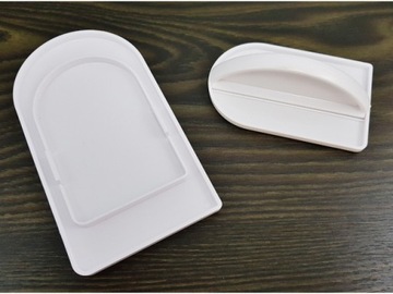 Кельма для разглаживания глазури и массы - 14 х 8 см.