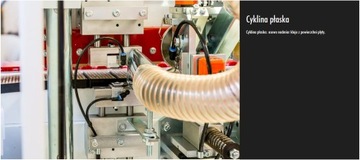 Кромкооблицовочный станок LANGE, предварительное фрезерование, скребки - НЕ SCM FELDER