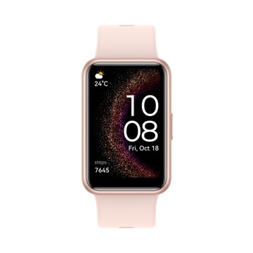 Smartwatch HUAWEI WATCH FIT SE zegarek GPS różowy