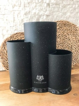 КУХОННЫЙ БЛОК ДЛЯ НОЖЕЙ РЭНД 3в1 черный