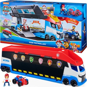 PSI PATROL WIELKI PATROLOWIEC CIĘŻARÓWKA 70 CM + RYDER FIGURKA I QUAD