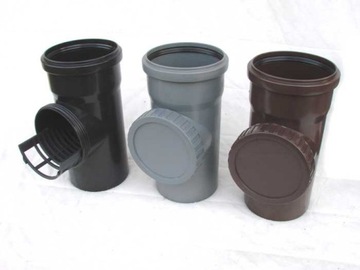 Сборник дождевой воды из водосточной трубы 80 мм.