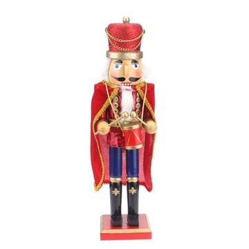 Figurka dziadka do orzechów Dobosz W:38 cm, nowy