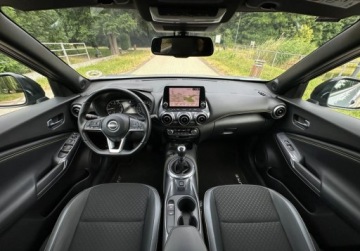 Nissan Juke II Crossover 1.0 DIG-T 114KM 2022 Nissan Juke 1.0 benzyna, KIIRO, JAK NOWY Niski Przebieg Benzyna 114KM, zdjęcie 17