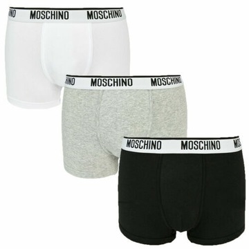 MOSCHINO bokserki 3 PAK bokserek męskich MULTI roz.L