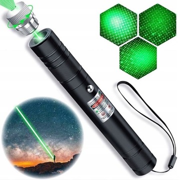 LASER ZIELONY USB WSKAŹNIK LASEROWY- BARDZO MOCNY