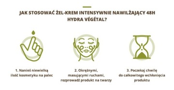 Yves Rocher żel krem intensywnie nawilżający 48h
