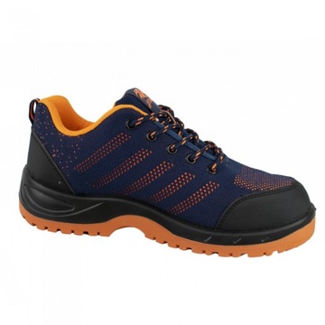 SPORTOWE Buty robocze PÓŁBUTY OCHRONNE BTEX SB Stalowy PODNOSEK AIRVENT