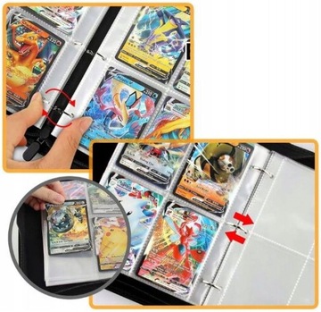 БОЛЬШОЙ АЛЬБОМ НА 400 КОЛЛЕКЦИЙ КАРТ ПОКЕМОН КЛАСС Binder XXL