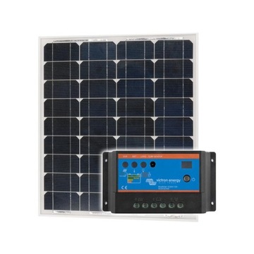 Panel słoneczny 55W z regulatorem 5A