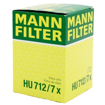 FILTR OLEJE MANN HU712/7X