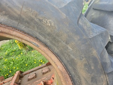 KOŁA OPONY MICHELIN 20.8 20,8 - R 38 OPONA KOŁO KOCK BLIŻNIACZE BLIŻNIAKI