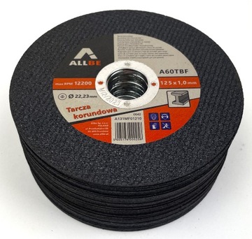 50 шид для резки металла 125x1 Inox Steel 125 протяженность