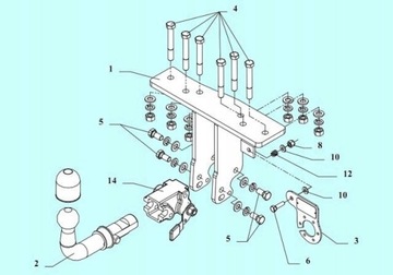ODEPÍNACÍ ZAŘÍZENÍ(HÁK) TÁŽNÝ NISSAN PATHFINDER OD 2005