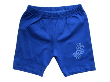 Legginsy getry krótkie kolarki chabrowe 110