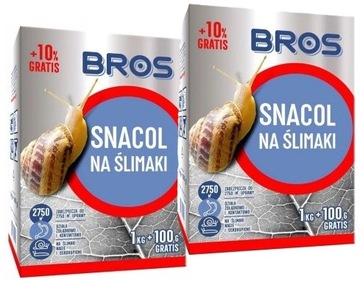 BROS SNACOL 3GB 2,2KG TRUTKA ŚRODEK ŚLIMAKI