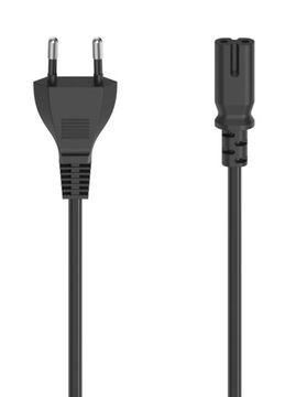 KABEL ZASILAJĄCY 1,5M SIECIOWY ÓSEMKA EURO HAMA