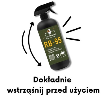 Преобразователь ржавчины, СПРЕЙ RB-95, Нейтрализатор коррозии, Средство для удаления ржавчины