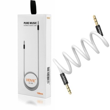 KABEL AUX DO GŁOŚNIKA JACK 3.5MM-JACK 3.5MM 1,5M